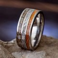 Heritage Band with Vintage Timber Inlay