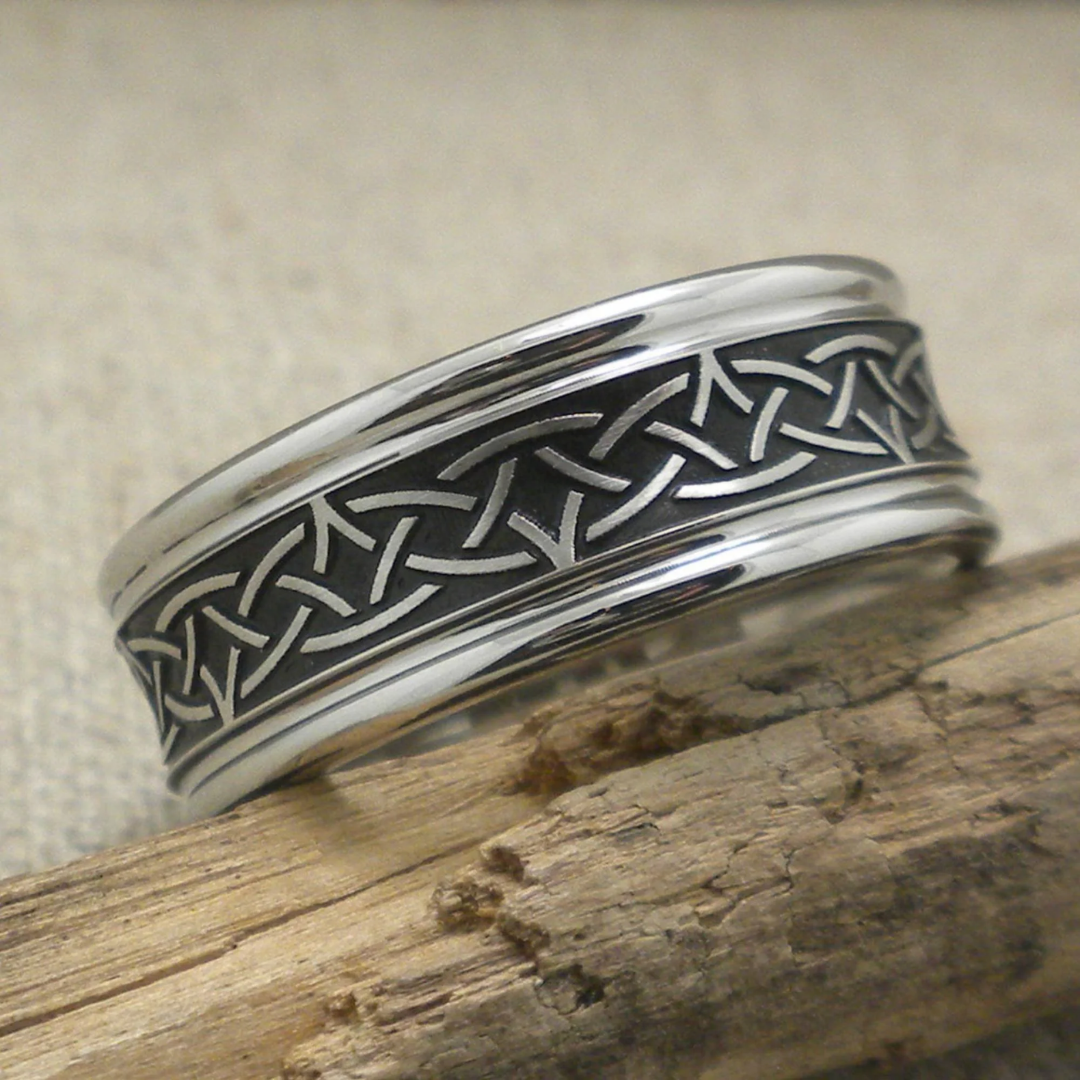 Ancient Norse Engraved Ring