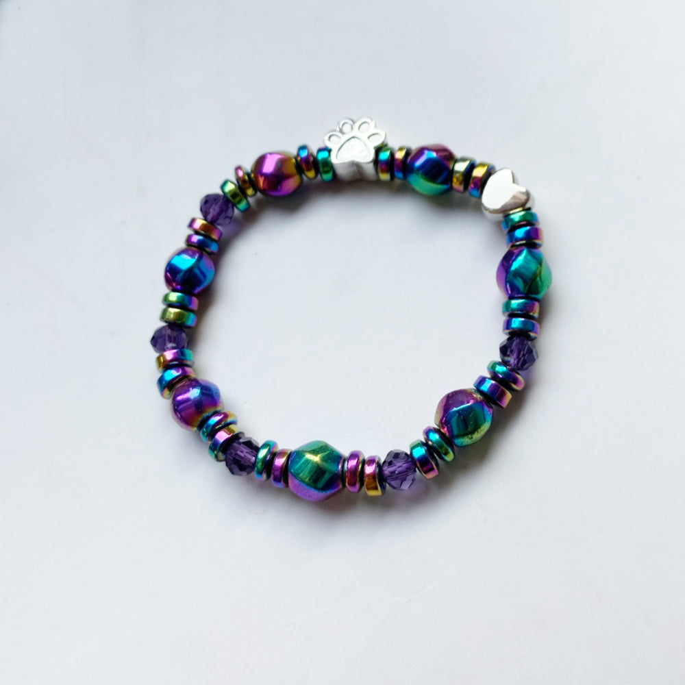Paw Charm Magnetic Bracelet