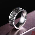 Silver Scroll Legacy Ring