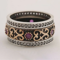 Heritage of Rome Silver & Gold Ring