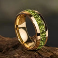 Crushed Stone Inlay Ring