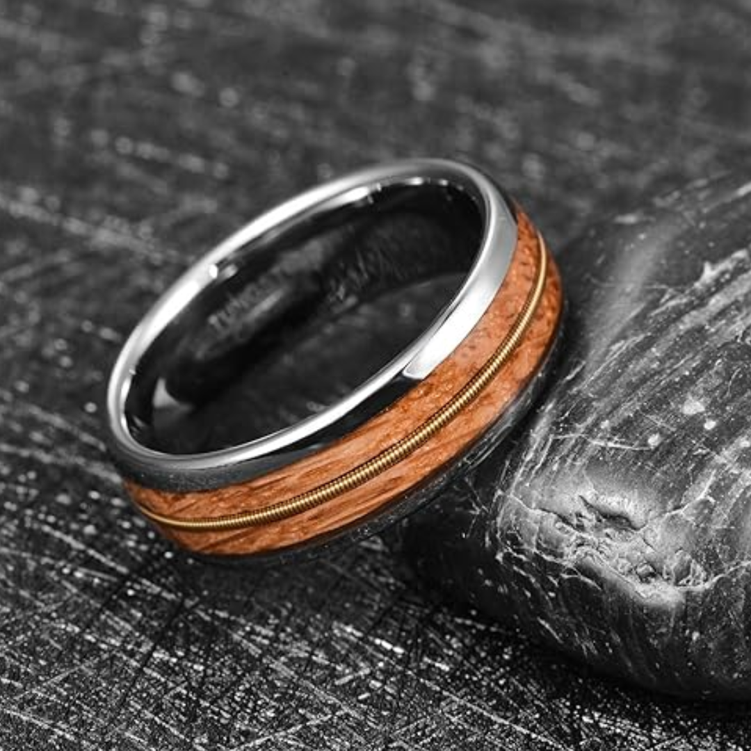 Regal Ember Gold Ring