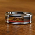 Azure Stone Inlay Ring