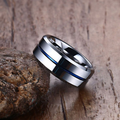 Dual Blue Line Modern Band