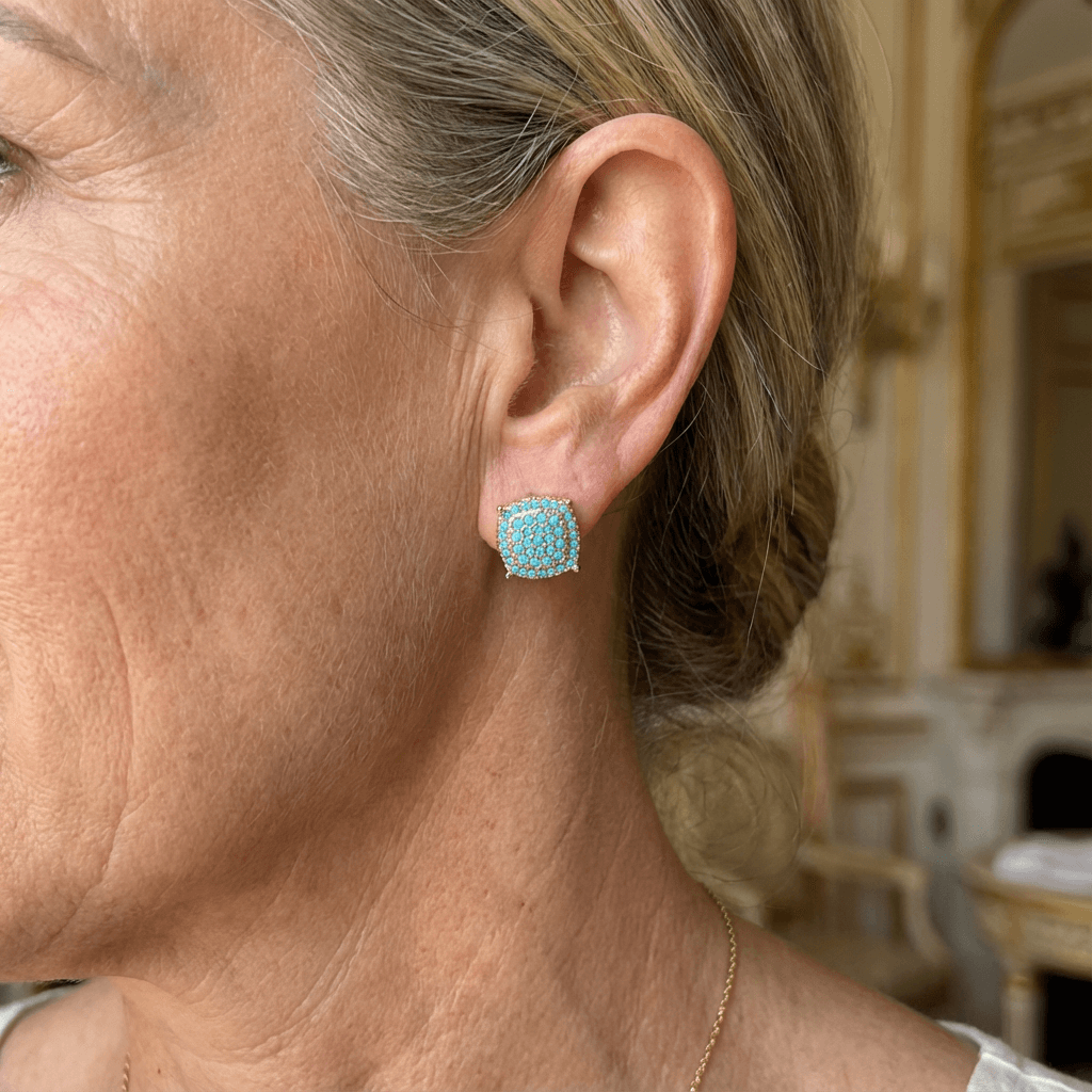 Distinguished Turquoise Earrings