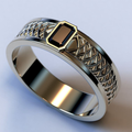 Royal Black Crest Heritage Ring