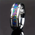 Iridescent Opal Ring