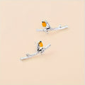 Cartoon Tier Bird Earrings