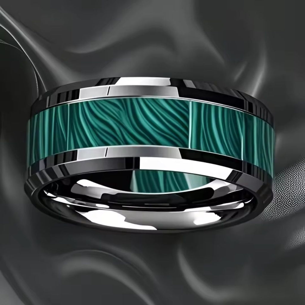 Emerald Wave Heritage Ring