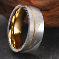 Titan Strata Gold Core Ring