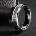Iridescent Shell Inlay Ring