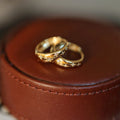 Luxurious Gold and Silver Earrings