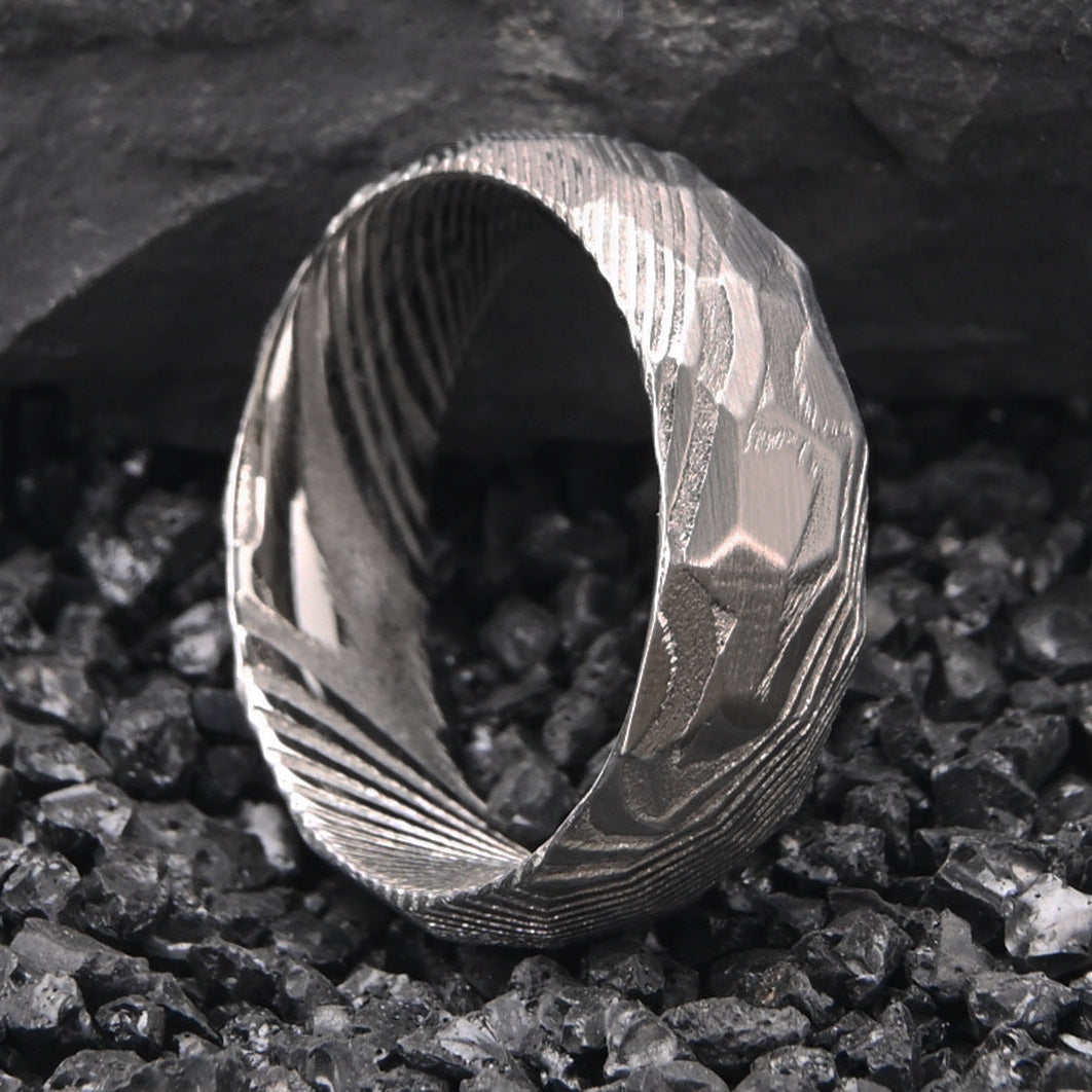 Titan Spiral Forge Ring