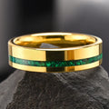 Emerald Gold Core Ring
