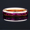 Rose Ember Crystal Ring