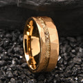 Golden Facet Ridge Ring