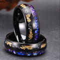 Nebula Gold Vein Ring