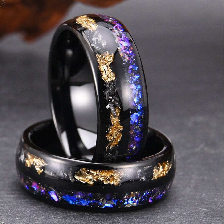 Nebula Gold Vein Ring