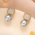 Luxe Statement Pearl Earrings