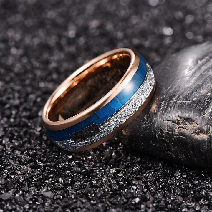 Azure Crest Heritage Ring