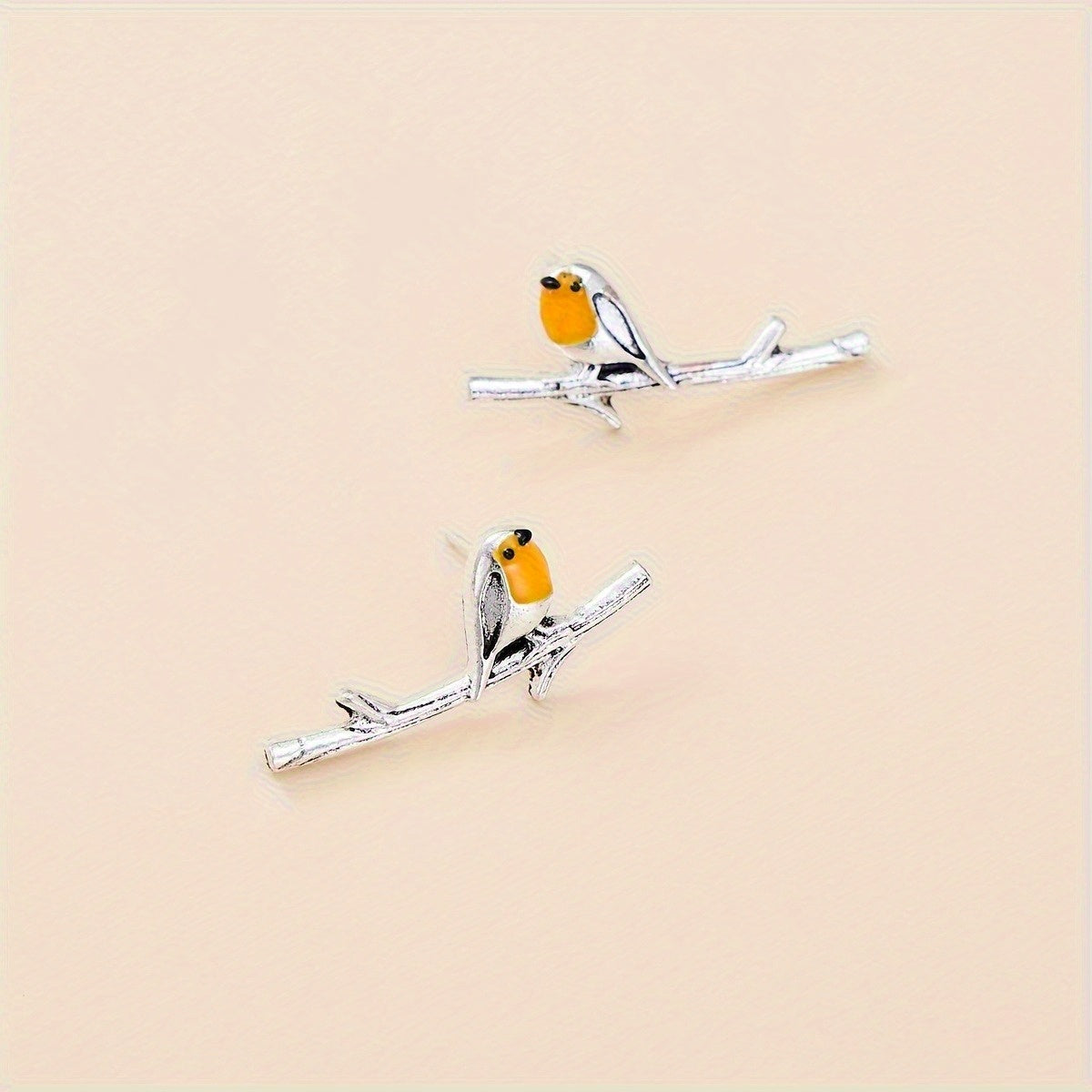 Cartoon Tier Bird Earrings