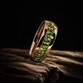 Imperial Emerald Crest Band