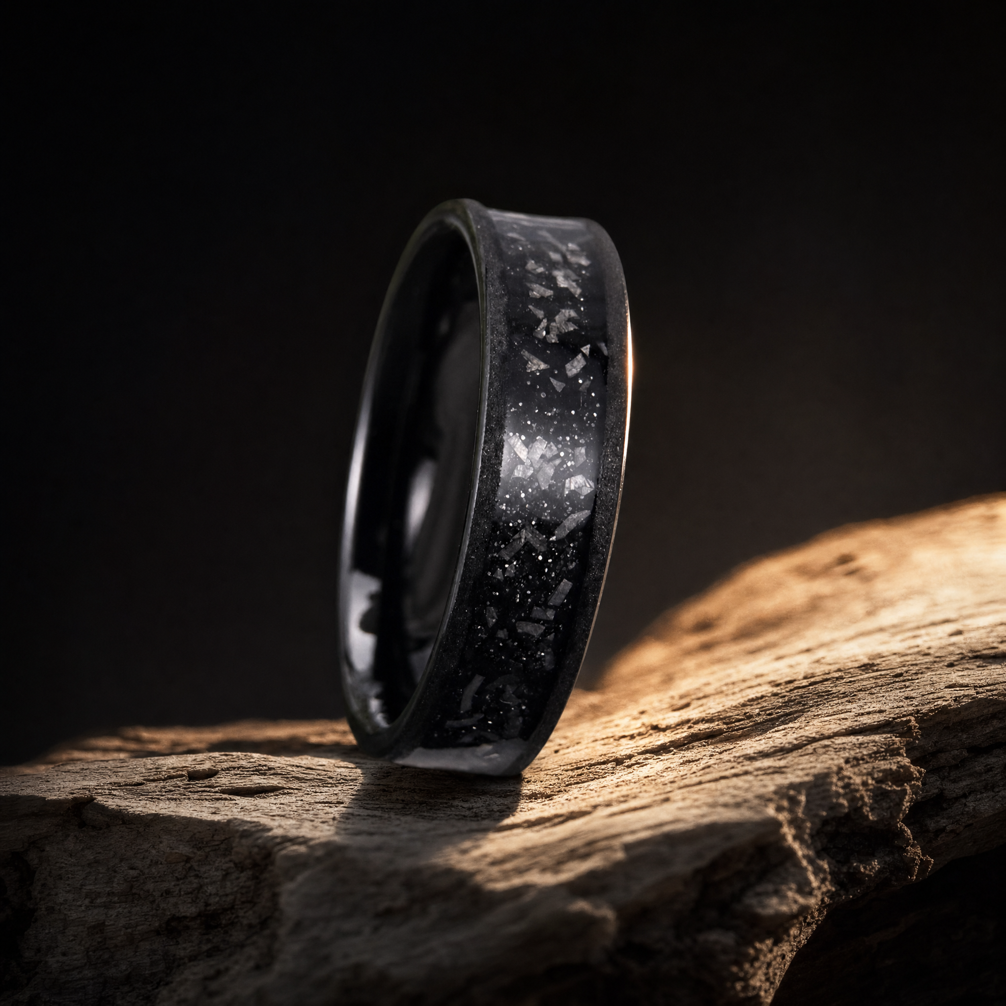Midnight Galaxy Shard Ring