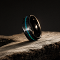 Stellar Emerald Facet Ring