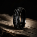 Midnight Celtic Heritage Ring