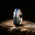 Iridescent Opal Ring