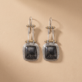 Classic Silver Vintage Earrings