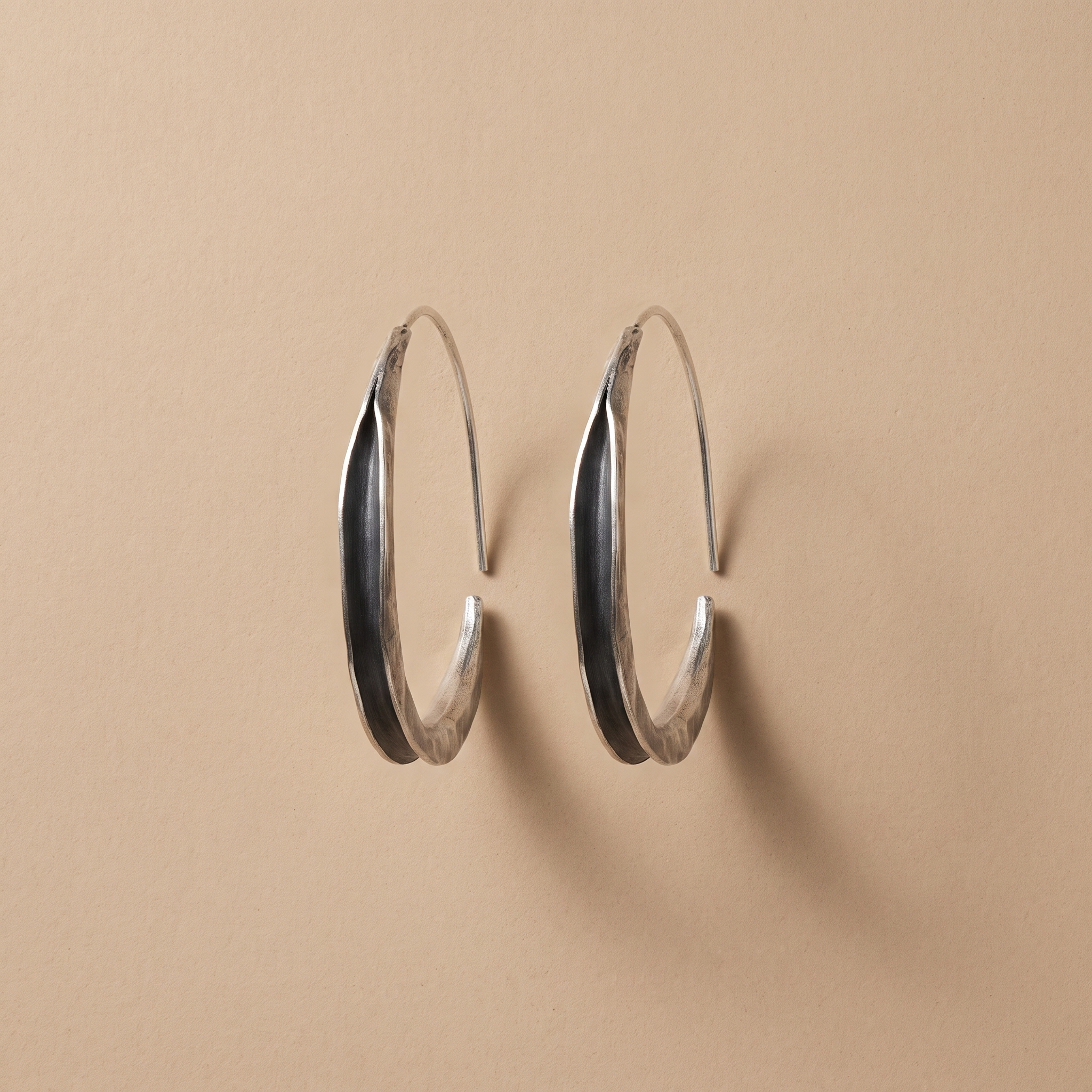 Bold Circle Hoop Earrings