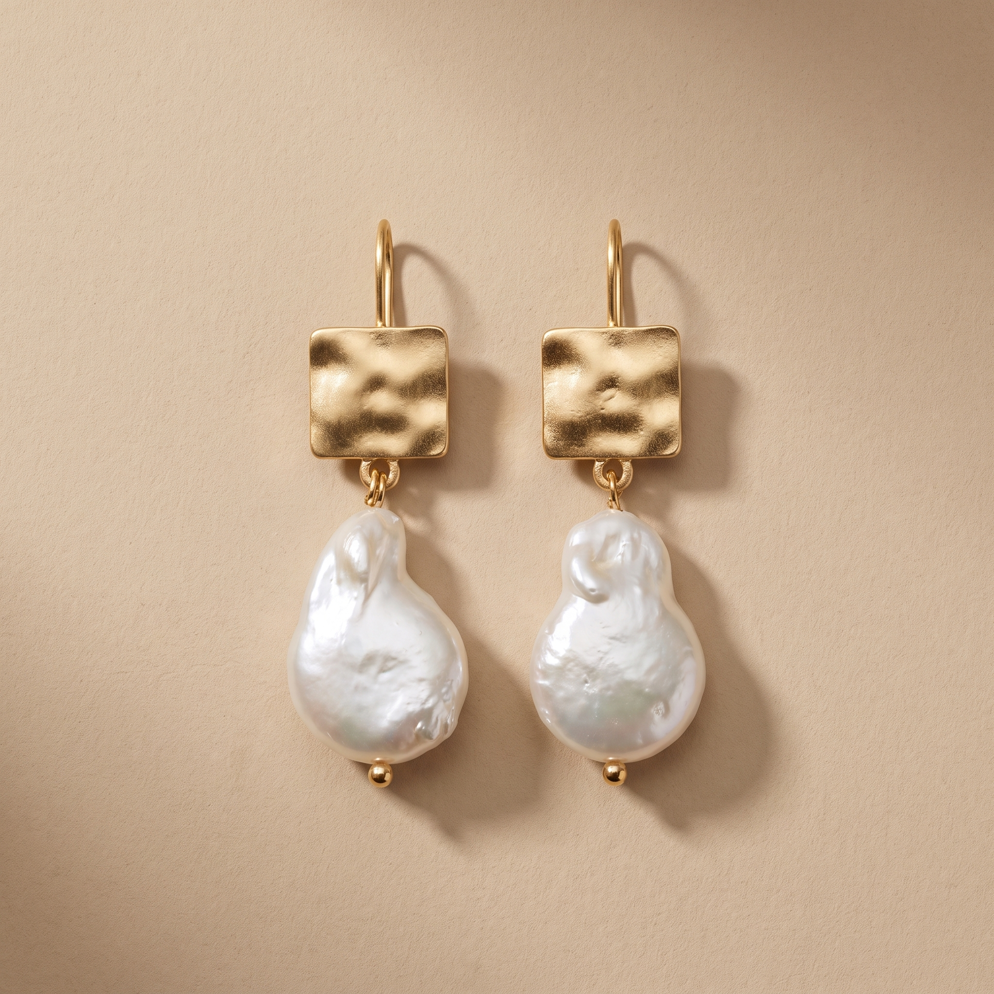 Retro Freshwater Pearl Earrings