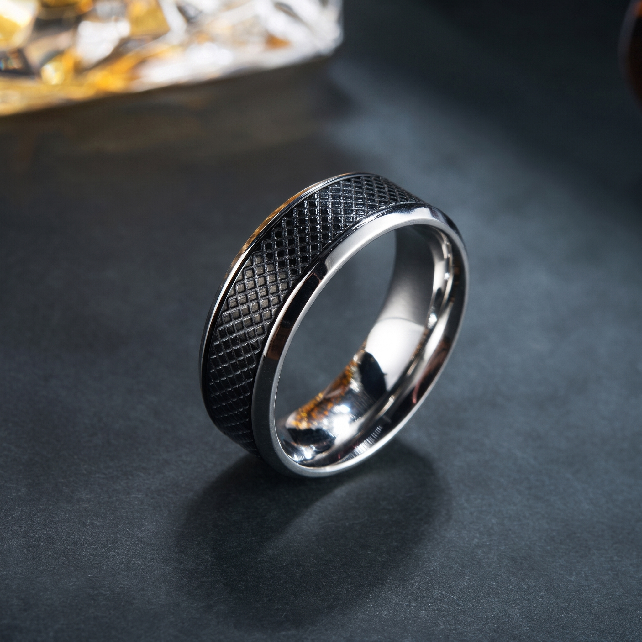 Carbon Steel Heritage Ring
