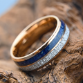 Titanium Carbon Frost Ring